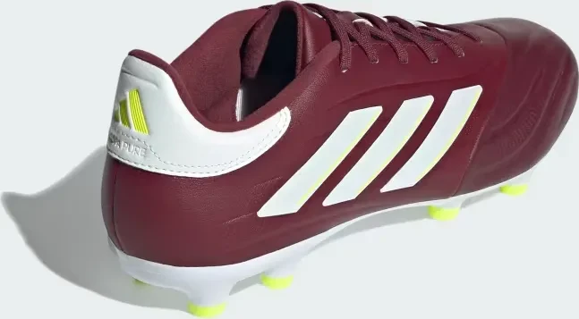 adidas Copa Pure II League FG shadow red/cloud white/team solar yellow 2
