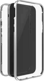 Black Rock 360° Glass Case für Apple iPhone 14 Pro Max transparent/silber