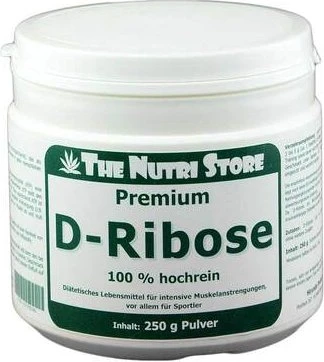 The Nutri Store D-Ribose 100% hochrein Pulver, 250g
