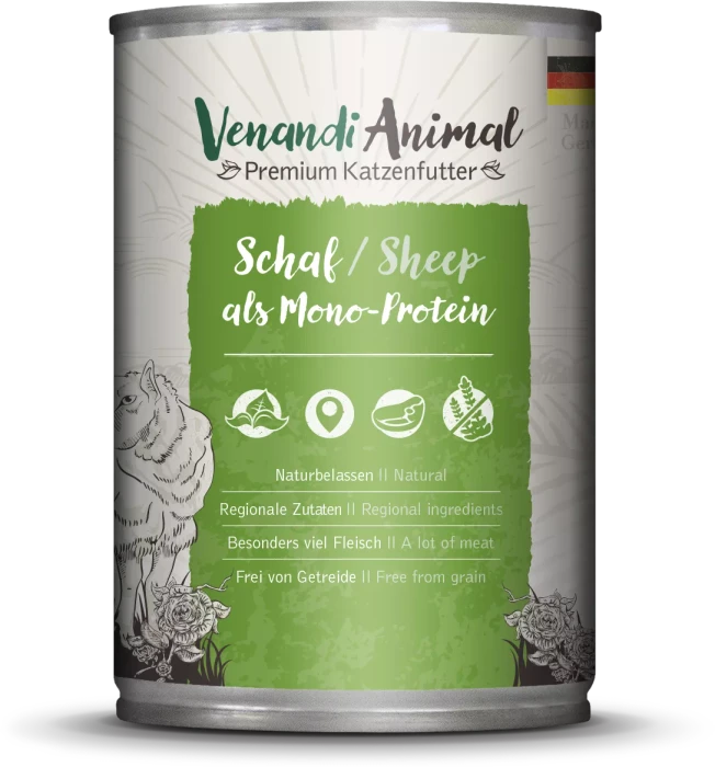 Venandi Animal Schaf als Monoprotein, 400g