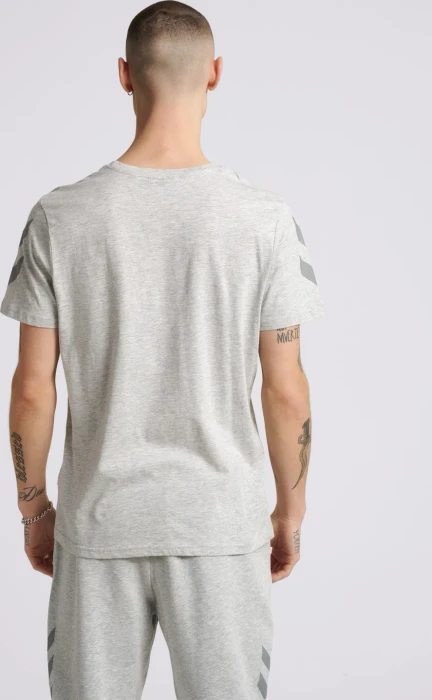 hummel Legacy Chevron T-Shirt kurzarm grey melange
