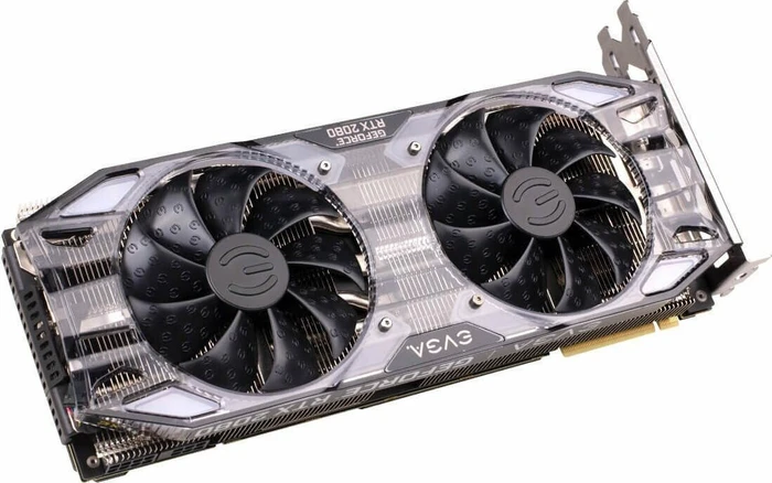 EVGA GeForce RTX 2080 Black, 8GB GDDR6, HDMI, USB-C, 3x DP