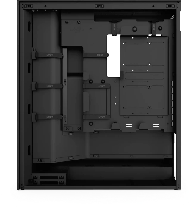 NZXT H7 Flow [2024] Matte Black, Glasfenster