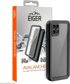 Eiger Avalanche Case für Apple iPhone 12 Pro Max schwarz/transparent