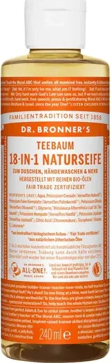 Dr. Bronner 18-in-1 Naturseife Zitrus-Orange, 120ml