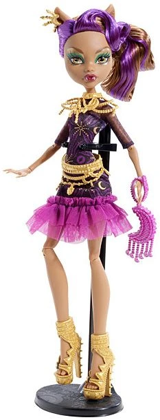 Mattel Monster High - Licht aus. Grusel an! Clawdeen Wolf