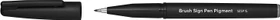 Pentel Brush Sign Pen Pigment SESP15 grau