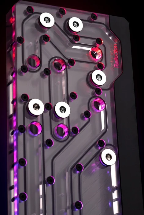 EK Water Blocks Quantum Line EK-Quantum Reflection Fractal ATX D5 PWM D-RGB, Acryl