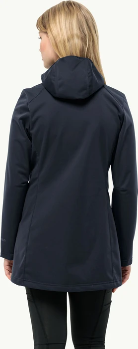 Jack Wolfskin Windhain Funktionsmantel night blue (Damen)