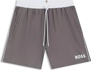 Hugo Boss Starfish Badeshorts grau (Herren)