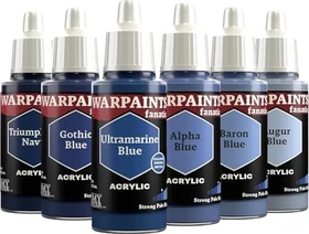 Army Painter Warpaints Fanatic Flexible Triad Strong Pale Blues Farbset, 6-tlg.