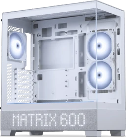 Phanteks XT View Matrix White, weiß, Glasfenster