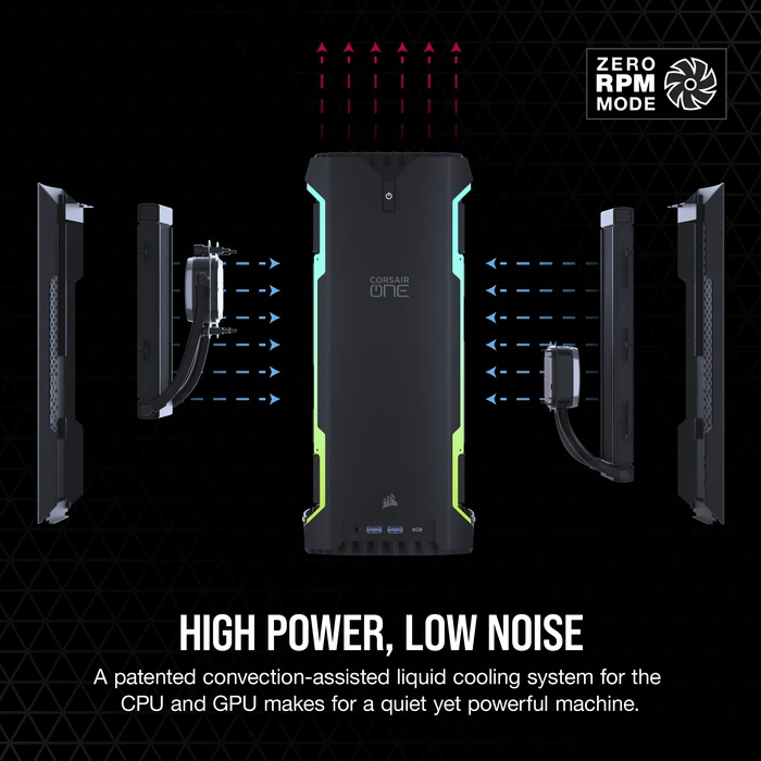Corsair ONE i300, Core i9-12900K, 64GB RAM, 2TB SSD, GeForce RTX 3080 Ti