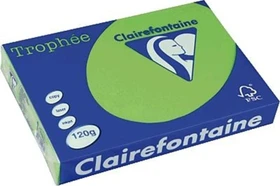 Clairefontaine Trophée Universalpapier matt maisgrün, A4, 120g/m², 250 Blatt