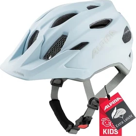Alpina Carapax Jr. Kinderhelm pastel blue/grey matt