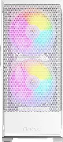 Antec NX416L White, weiß, Glasfenster