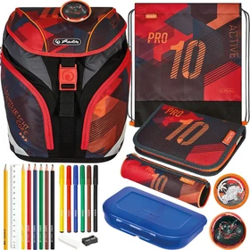 Herlitz SoftLight Plus Sports Schultaschen-Set, 6-tlg.