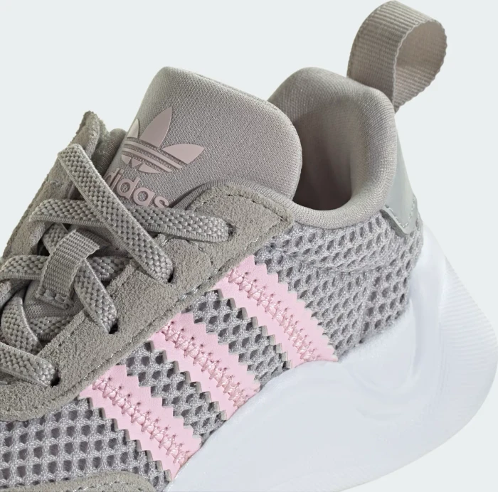 adidas Adifom 70s Comfort Closure Elastic Laces grey two/clear pink/cloud white (Junior)