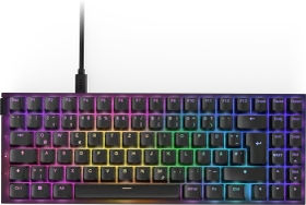 NZXT Function 2 MiniTKL, matt schwarz, LEDs RGB, hot-swap, Swift Optical PURPLE, USB, DE