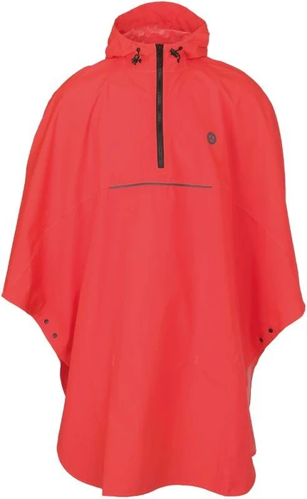 AGU Go Grant Poncho hi-vis red