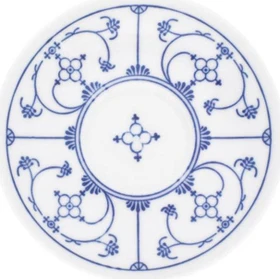 Kahla Blau Saks Untertasse 14cm