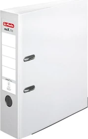 Herlitz maX.file protect plus Ordner 2-Ring, 80mm, A4, weiß