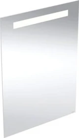 Geberit Option Basic Square Lichtspiegel 50x70x3cm, Aluminium eloxiert