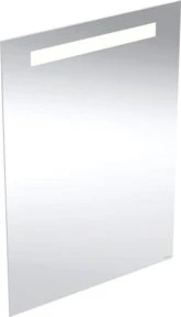 Geberit Option Basic Square Lichtspiegel 50x70x3cm, Aluminium eloxiert