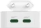 Hama Schnellladegerät GaN 2x USB-C faltbares Mini-Ladegerät PD 40W weiß Vorschaubild