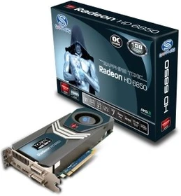 Sapphire Toxic Radeon HD 6850, 1GB GDDR5, 2x DVI, HDMI, 2x mDP, full retail
