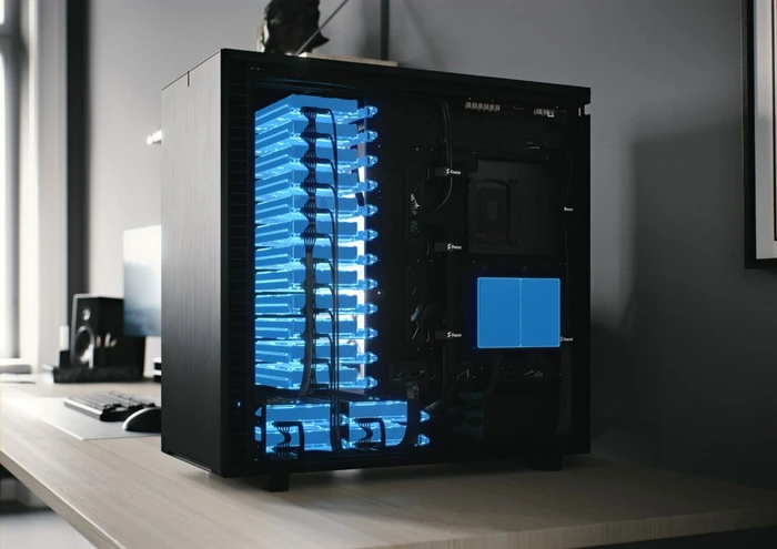 Fractal Design Define 7 XL Black Solid, schallgedämmt