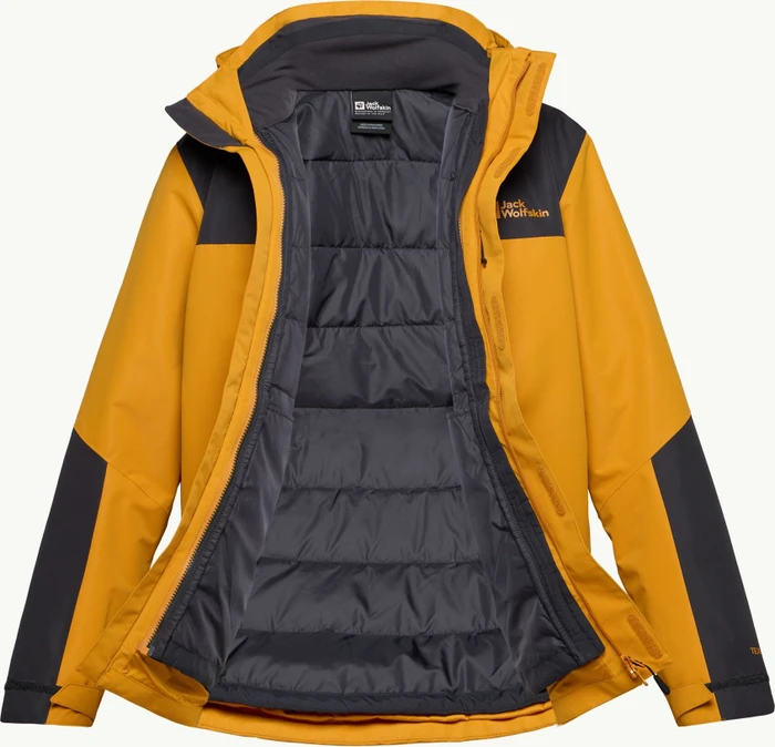Jack Wolfskin Jasper 3in1 Funktionsjacke safflower (Herren)
