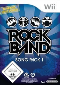 Rock Band - Song Pack Vol. 1 (Wii)