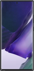 Samsung Silicone Cover für Galaxy Note 20 Ultra mystic black