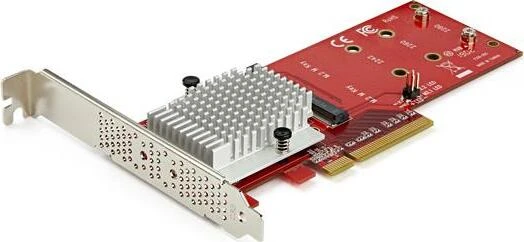StarTech PCI Express x8 Card > 2 x internal NVMe M.2 Key M