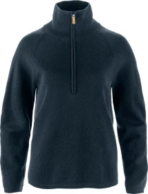 Fjällräven Övik Lite Half Zip Pullover dark navy (Damen)