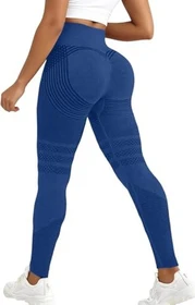 Coreex CelluFlex Anti-Cellulite Leggings Hose lang dark blue (Damen)