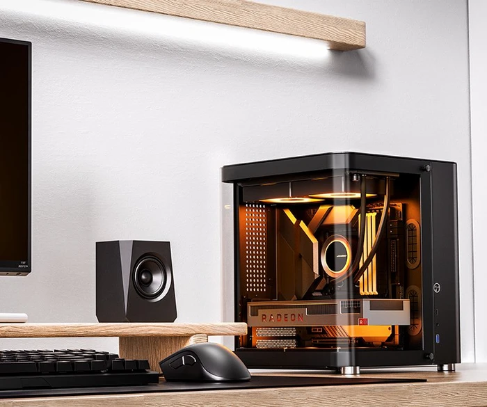 Jonsbo TK-1 2.0 Black, Glasfenster