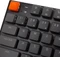 Keychron K1 V4, 80% TKL, LEDs RGB, schwarz, Gateron LOW PROFILE BLUE, USB/Bluetooth, US Vorschaubild