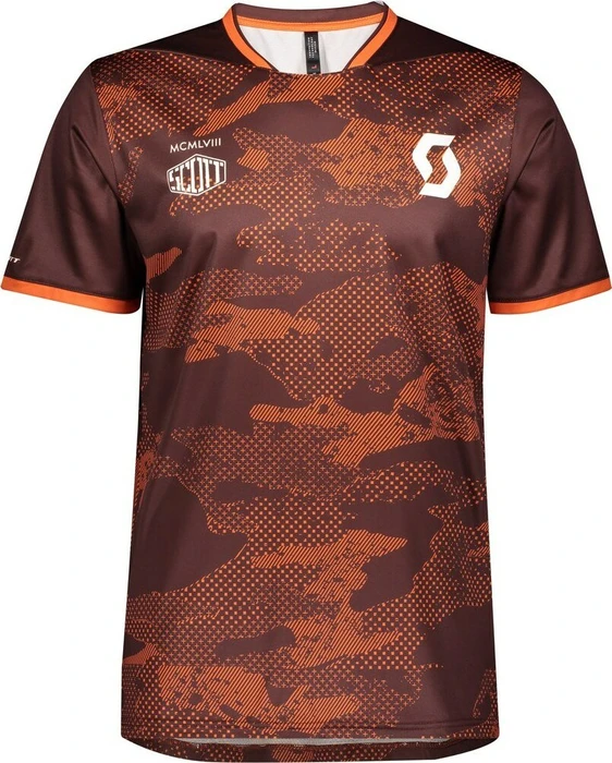 Scott Trail Flow Trikot kurzarm orange pumpkin (Herren)