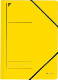 Leitz Dreiflügelmappe Karton mit Eckspanner, A4, gelb