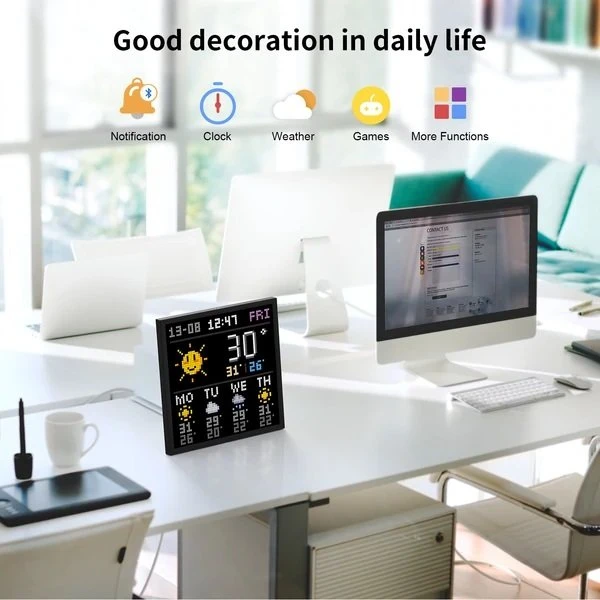 Divoom Pixoo-64 WiFi Pixel Art Display 10.1"