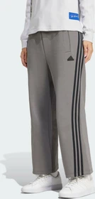 adidas Future Icons 3-Streifen Open Hem Trainingshose lang grey four (Damen)