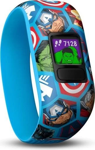 Garmin vivofit jr. 2 Marvel Avengers Aktivitäts-Tracker elastisch