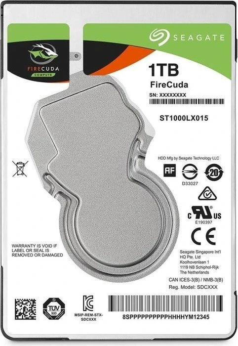 Seagate FireCuda Compute SSHD HDD
