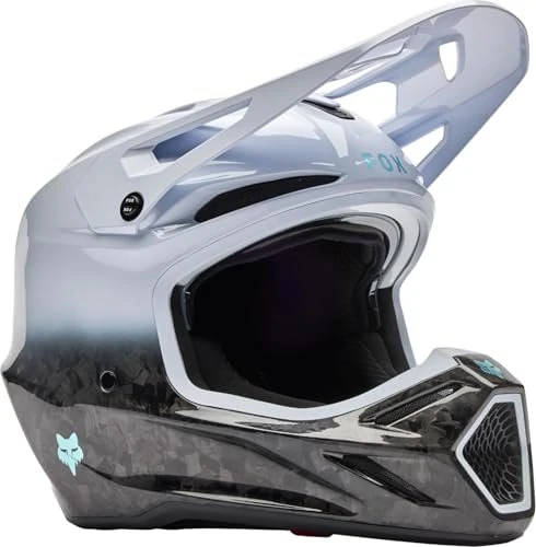 Fox Racing V3 RS Ghost schwarz/blau/weiß