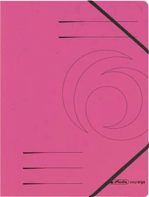 Herlitz Sammelmappe Colorspan mit Eckspanner, A4, fuchsia, 5er-Pack