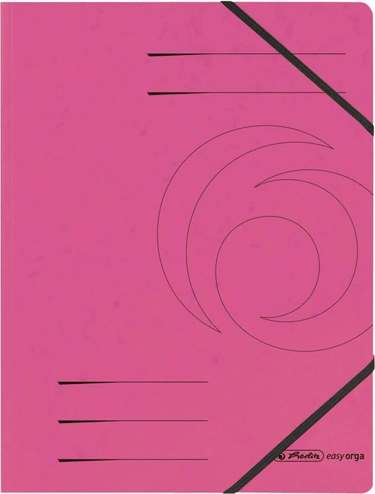 Herlitz Sammelmappe Colorspan mit Eckspanner, A4, fuchsia, 5er-Pack