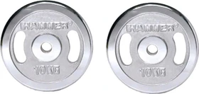 Hammer Chrom 30mm Hantelscheibe 10kg