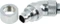 Alphacool HF Schraubanschluss G1/4" - 13/10 gewinkelt Vorschaubild